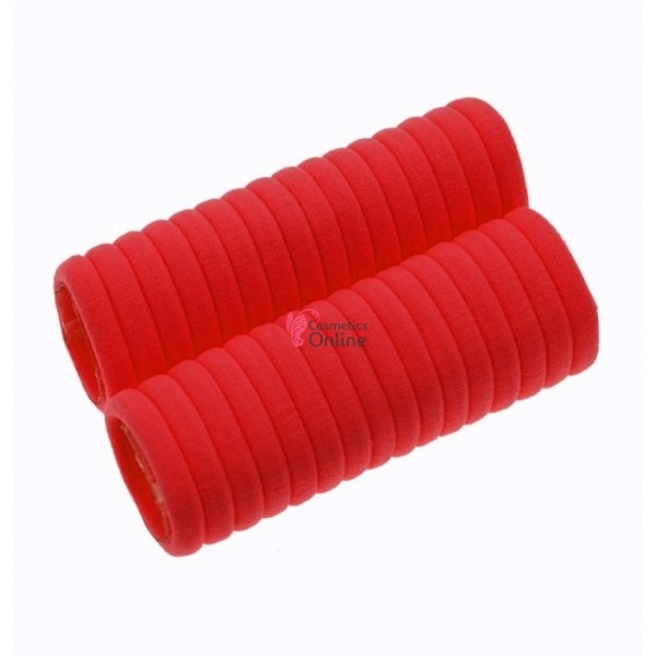 Elastice pentru codite Cod EL028CC, set 16 bucati Rosie